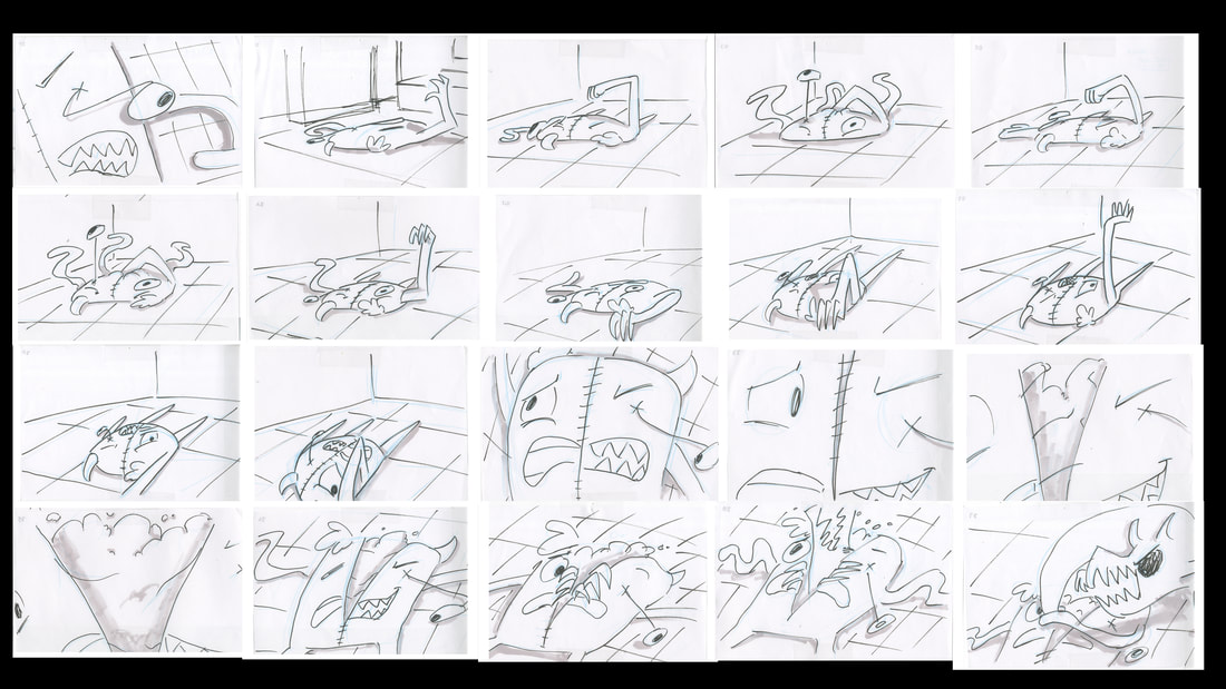 Storyboarding ISABELLE PICHAY ART